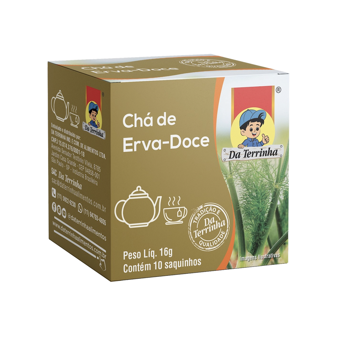 Chá de Erva-Doce DA TERRINHA 16g